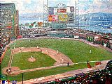 Thomas Kinkade San Francisco Giants painting